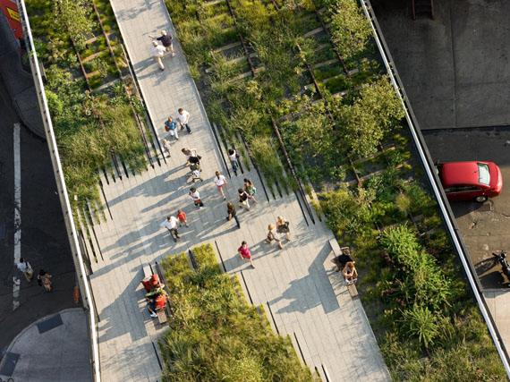 High Line Park de Nueva York: un parque en las vas del tren
