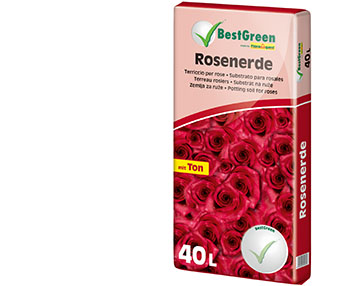 Sustrato específico para cultivar rosales 
