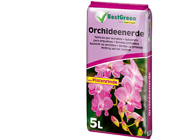 Sustrato específico para orquídeas