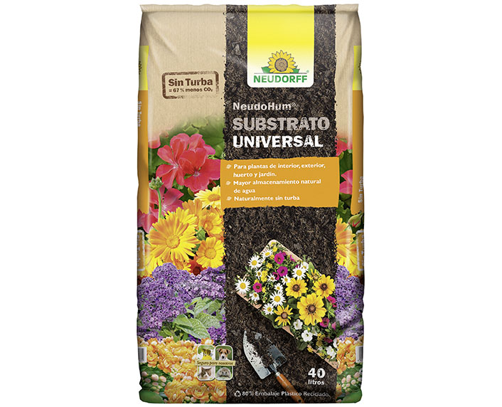 El sustrato universal pionero en excluir la turba 