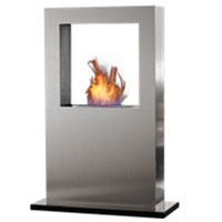 Líneas geométricas en acero