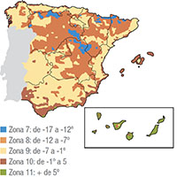 Ten en cuenta la rusticidad de tu zona